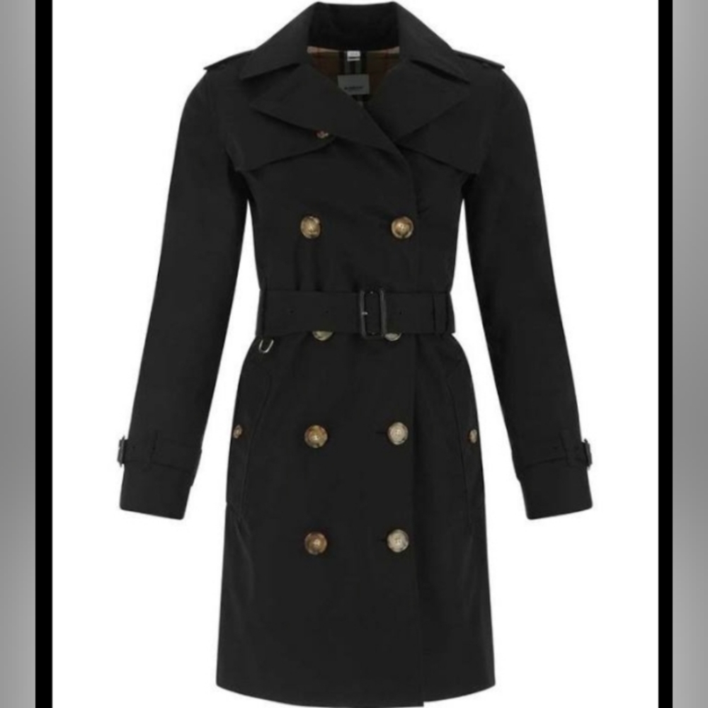 Burberry Black Trench Coat